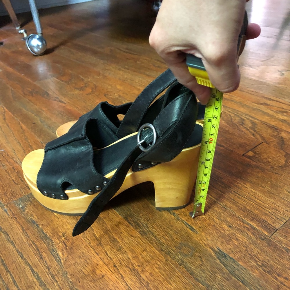 Frye platform sandals